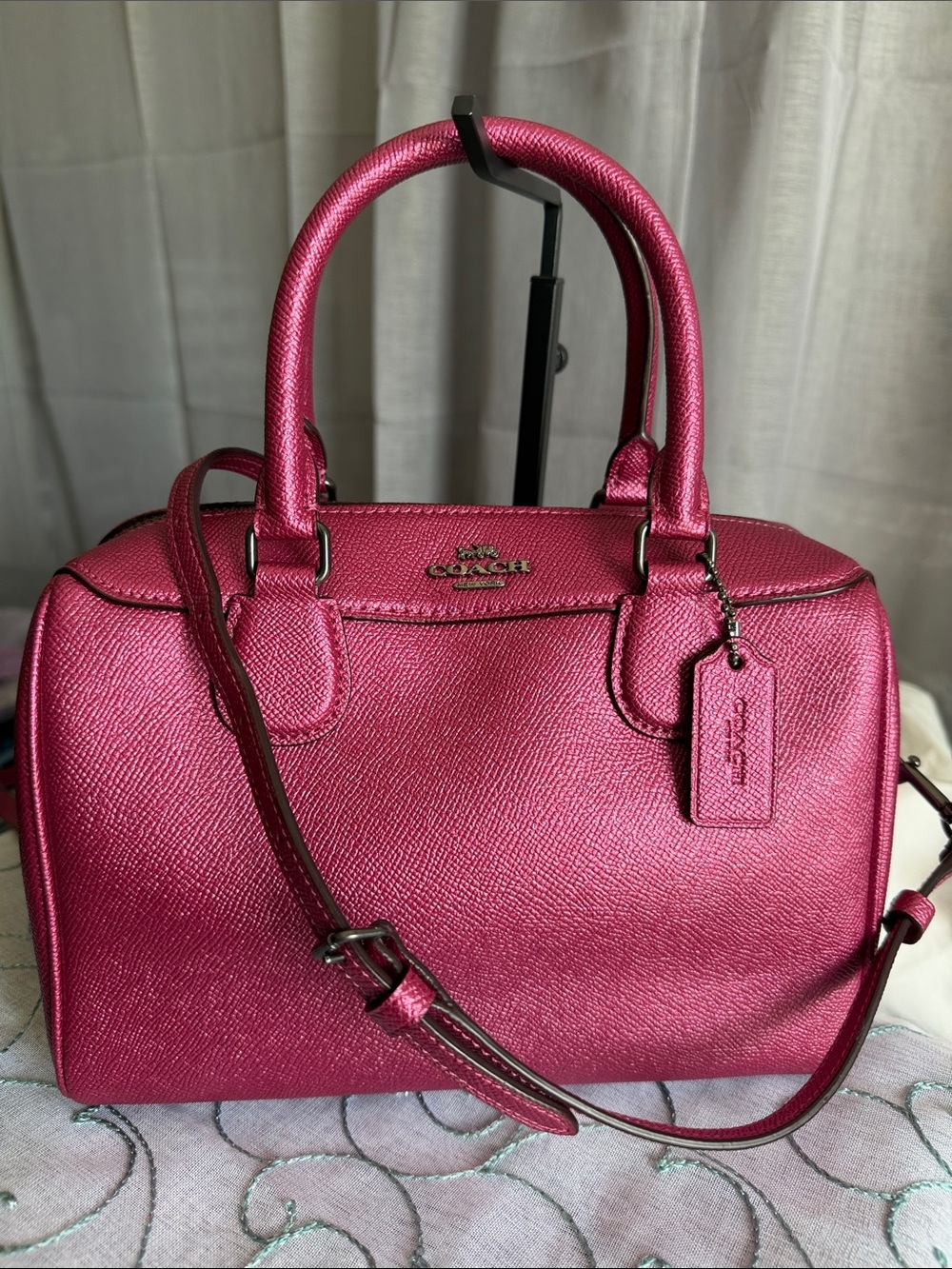 Coach Mini Bennet Satchel with Crossbody Strap